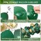 153PCS Green & Gold Balloon Garland Kit – Latex & Confetti Balloons for Graduation & Birthday